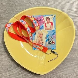 Disney High School Musical Efron Hudgens Address Book & Lanyard Set Vintage